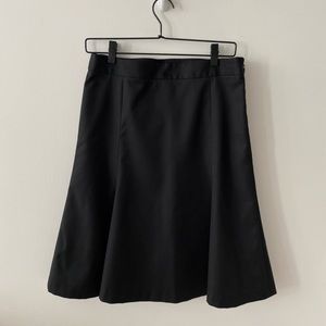 Theory black skirt